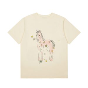 Colorful Pony Print T-Shirt