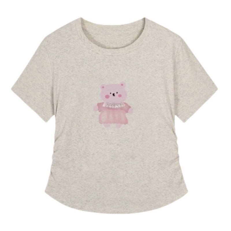Aesthetic Cartoon Print T-Shirt