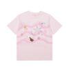 Starfish Print Resort-Style T-Shirt — Pink