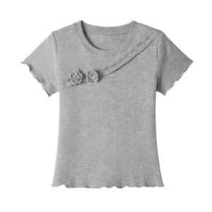 Chic Patchwork Casual T-Shirt