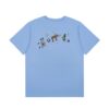 Fun & Creative Minimalist T-Shirt — Blue