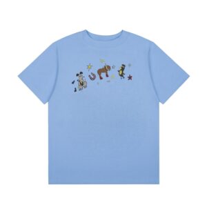 Fun & Creative Minimalist T-Shirt — Blue