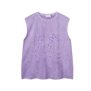 Rabbit Print Casual Tank