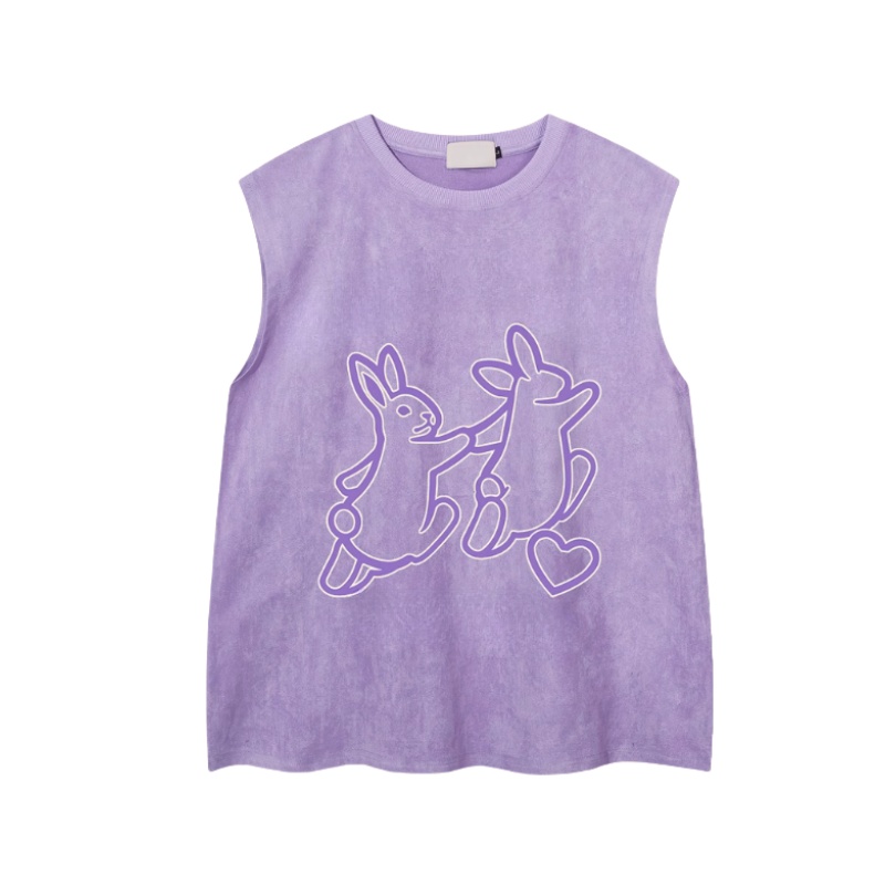 Rabbit Print Casual Tank
